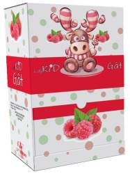 Acadele pentru gat cu aroma de Zmeura LolyKID ,1 buc, Gama Natura