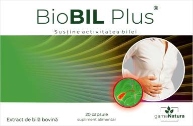 BioBil Plus, 20 capsule, Gama Natura