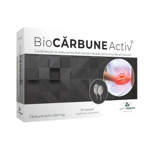 BioCARBUNE ,20 capsule, Gama Natura