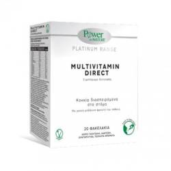 Platinum Range Multivitamin Direct, 20 plicuri, Power of Nature
