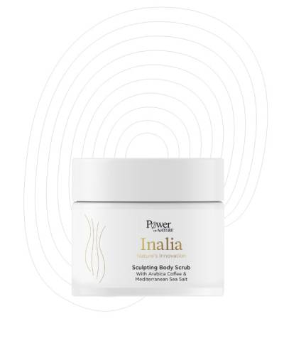 INALIA Scrub pentru corp cu cafea si sare, 200ml