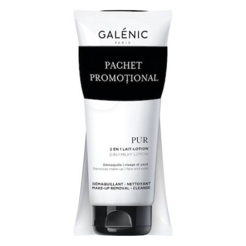 Demachiant 2 in 1 Galenic Pur, 2 x 200 ml Pachet Promotional