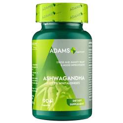 Ashwagandha, 90 capsule, Adams