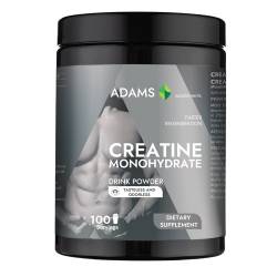 Creatina monohidrata pulbere, 450 g, Adams