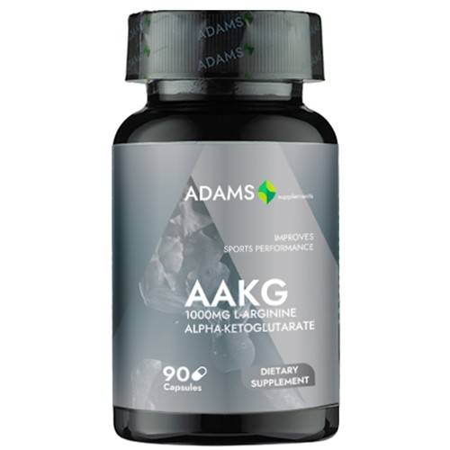 AAKG L-Arginina Ketoglutarat, 1000mg, 90 capsule, Adams