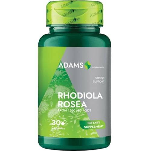 Rhodiola rosea, 30 capsule, Adams
