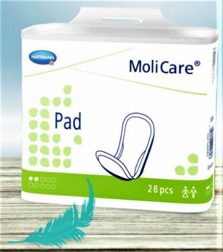 Hartmann MoliCare pad cu 2 picaturi - 28 bucati