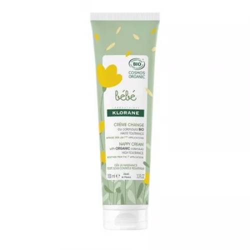 Crema bio impotriva iritatiilor din zona scutecului, 100 ml, Klorane Bebe