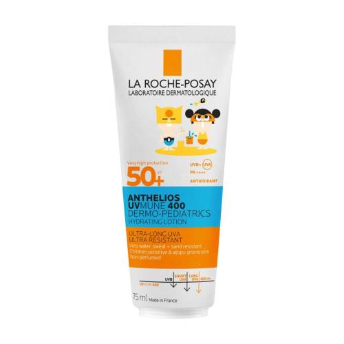 Anthelios UVMUNE 400 Dermo-Pediatrics Lotiune Hidratanta SPF50+, 75ml, La Roche-Posay