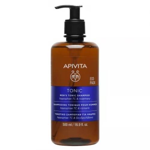 APIVITA Sampon Tonifiant barbati, 500ml