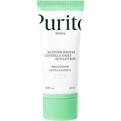 Wonder Releaf Centella Crema de fata cu factor de protectie SPF 50+, 60 ml, Purito