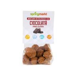 Biscuiti cu Ciocolata fara gluten, 100 g, SpringMarkt