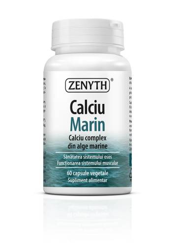 Calciu Marin Zenyth, 60 capsule vegetale