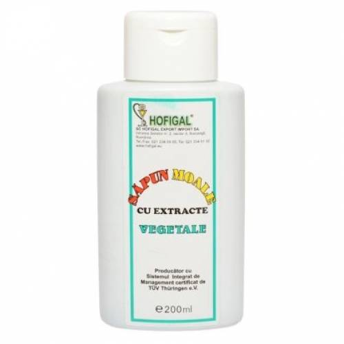 Sapun moale vegetal 200 ml Hofigal