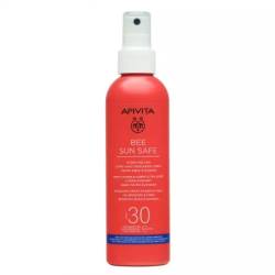 Bee Sun Safe Spray fata si corp SPF30, 200ml, Apivita