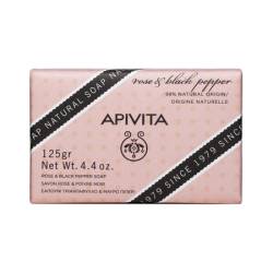 Apivita Sapun Natural Trandafiri 125g