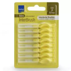 Ergonomic Mini Periuta Interdentara 0,70 Mm, 8 Bucati