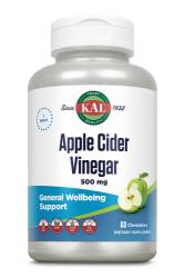 Apple Cider Vinegar 500mg 60 tablete masticabile, Secom
