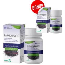Baraka Forte, 500 mg, 60 capsule moi, Pharco Pachet Promo