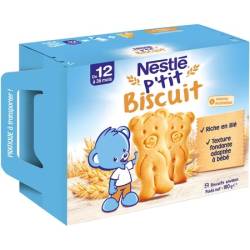 Biscuiți P'tit Biscuit, +12 luni, 180 g, Nestle