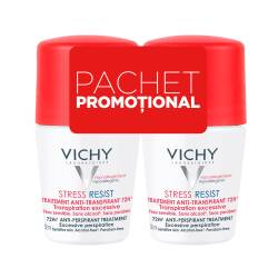 VICHY Bipack DEO Roll on Stress Resist Eficacitate 72h, 2x50ml