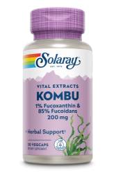 Fucoxanthin Solaray, 30 capsule, Secom