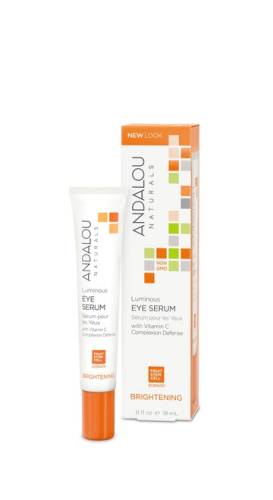 Luminous Eye Serum, Andalou Naturals, 18 ml, Secom