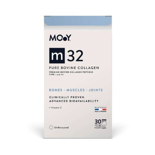 M32 Pure Bovine Collagen & Vitamin C, Molecules Of Youth, 303 G, 30 Portii, Natural