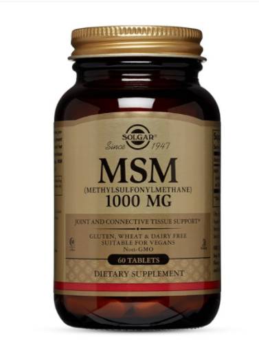 SOLGAR MSM 1000mg x 60 cpr