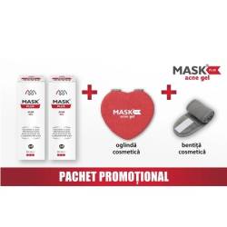 Pachet Mask Plus, 2 x 30 ml + Oglindă + Bentita Cosmetica, Meditrina