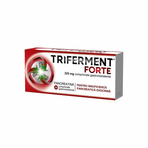 Biofarm Triferment Forte 30 comprimate gastrorezistente