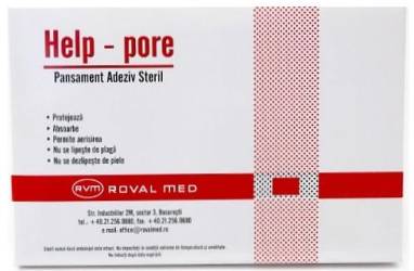 Pansamente adezive sterile, 10x15 Roval Med