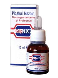 GripStop picaturi nazale, 15 ml, Plantamed