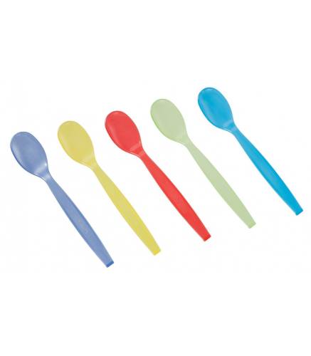 Lingurite din plastic, +6 luni, 5 bucati, 34602, Baby Nova