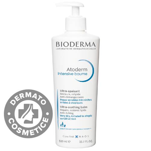 Balsam calmant piele atopica Atoderm Intensive, 500ml, Bioderma