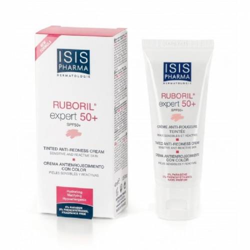 ISIS Ruboril Expert SPF 50+ Crema antiroseata colorata 40 ml