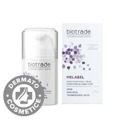 Crema depigmentanta de fata pentru noapte Melabel, 50ml, Biotrade