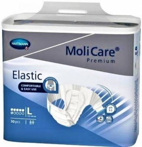 Hartmann MoliCare Premium Elastic L cu 6 picaturi - 30 bucati