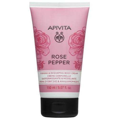 Apivita Crema de corp Rose Pepper, 150ml
