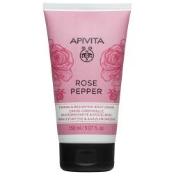 Apivita Crema de corp Rose Pepper, 150ml
