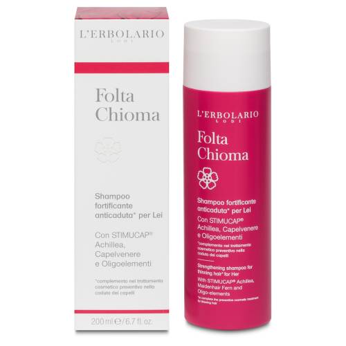 L'Erbolario Sampon impotriva caderii parului pentru femei Folta Chioma, 200ml