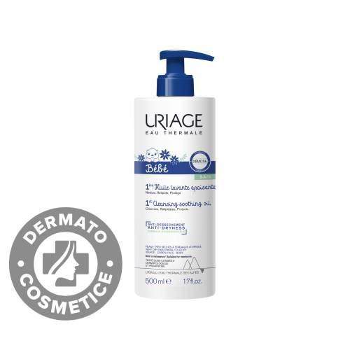 Ulei calmant de spalare pentru bebelusi 1er Bebe, 500ml, Uriage