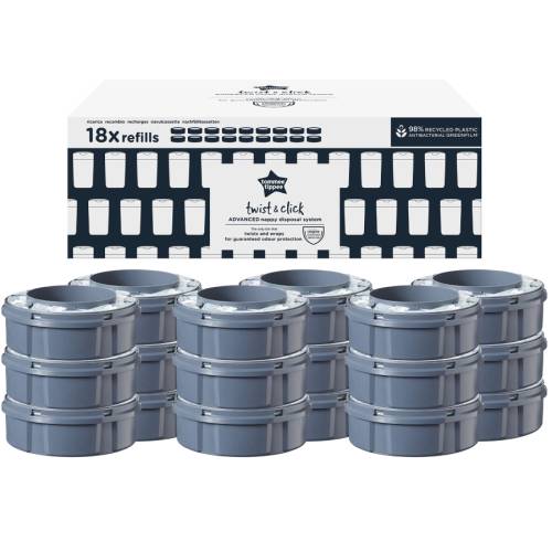 Rezerve Twist & Click, 18 bucati, Tommee Tippee