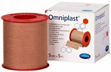 Hartmann Omniplast plasture pe suport textil 5cm/5m - 1 rola
