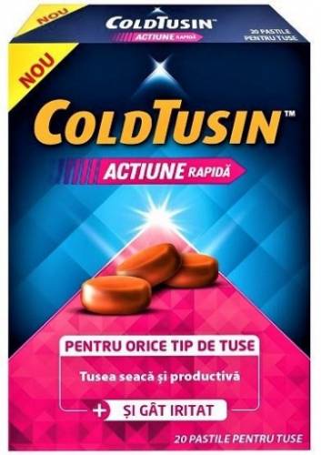 coldtusin pentru tuse actiune rapida ctx20 cpr