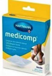 Hartmann Medicomp comprese sterile din material netesut 7.5cm/7.5cm - 10 bucati