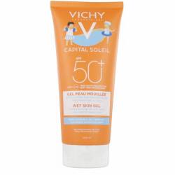 Vichy Capital Soleil Gel SPF 50 pentru copii rezistent la apa 200 ml