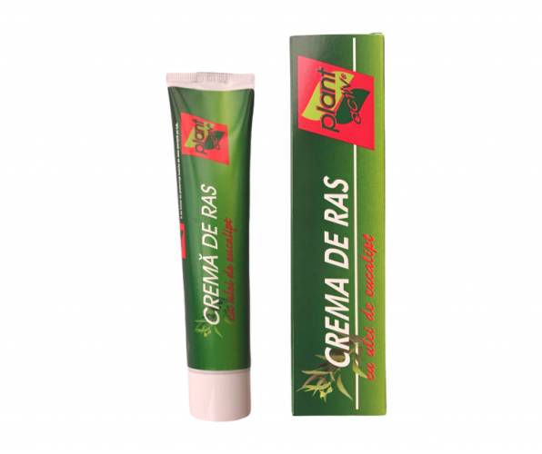 Crema de ras cu ulei de eucalipt, 75ml, Plant Activ