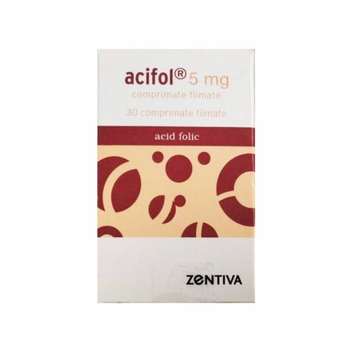 Acifol Zentiva 5mg 30 comprimate filmate