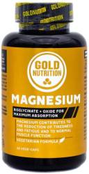 Magneziu 600mg, 60 capsule, Gold Nutrition